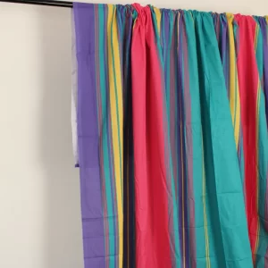 115*70 カラフル ポップ ストライプ ピンク グリーン