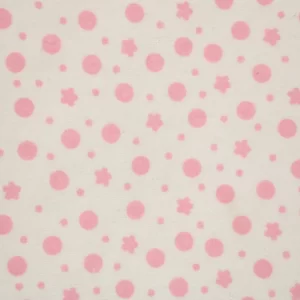 ネル 45*70 かわいい シンプル 星 ドット ピンク