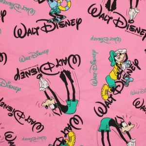 110*70 ディズニー グーフィー サマー ピンク　