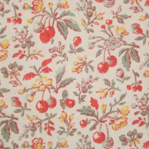 45*50 かわいい チェリー さくらんぼ 小花 葉