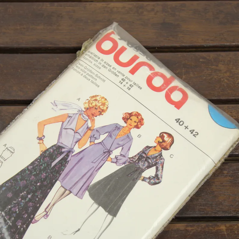 型紙 burda セットアップ 女性 7 0530