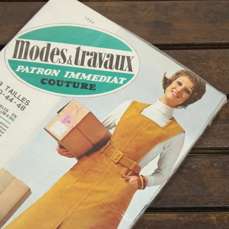 型紙 mode & travaux  ジャンパースカート 女性 1944