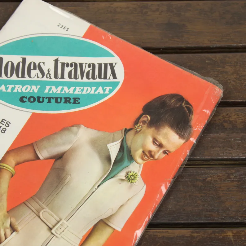 型紙 mode & travaux  ワンピース 女性 2255