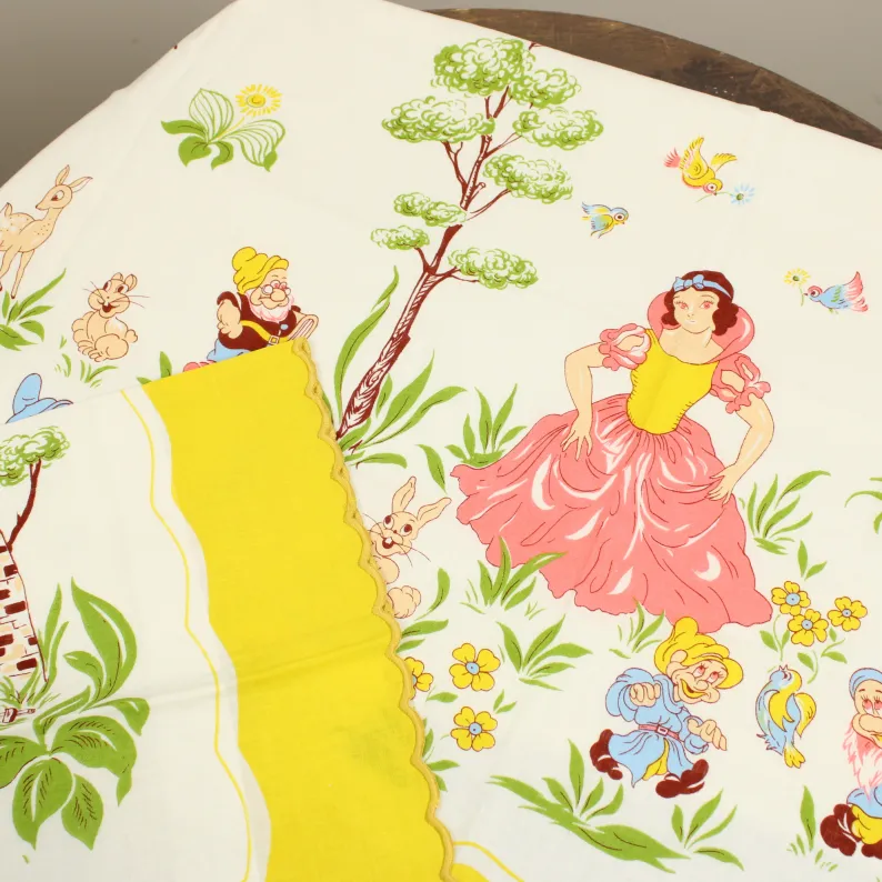 ベビーフラット＆ピロー 白雪姫と7人の小人