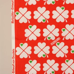 75*50 グラジエラ クローバー 赤