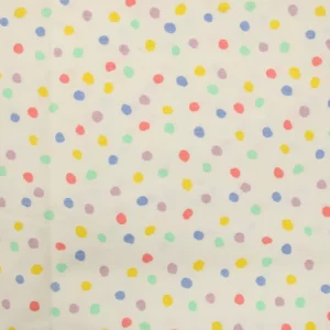 60*80 かわいい 小さなドット 水玉 カラフル