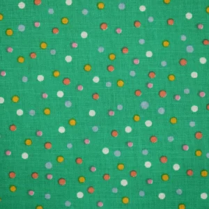60*50 ポップ ドット カラフル グリーン
