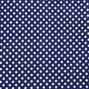 40*45 シンプル ネイビー ドット