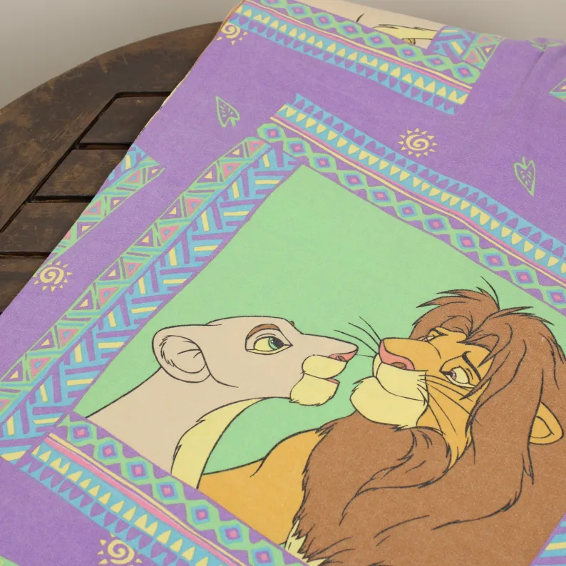 85*125 シーツ解体生地 シンバ ナラ パープル グリーン