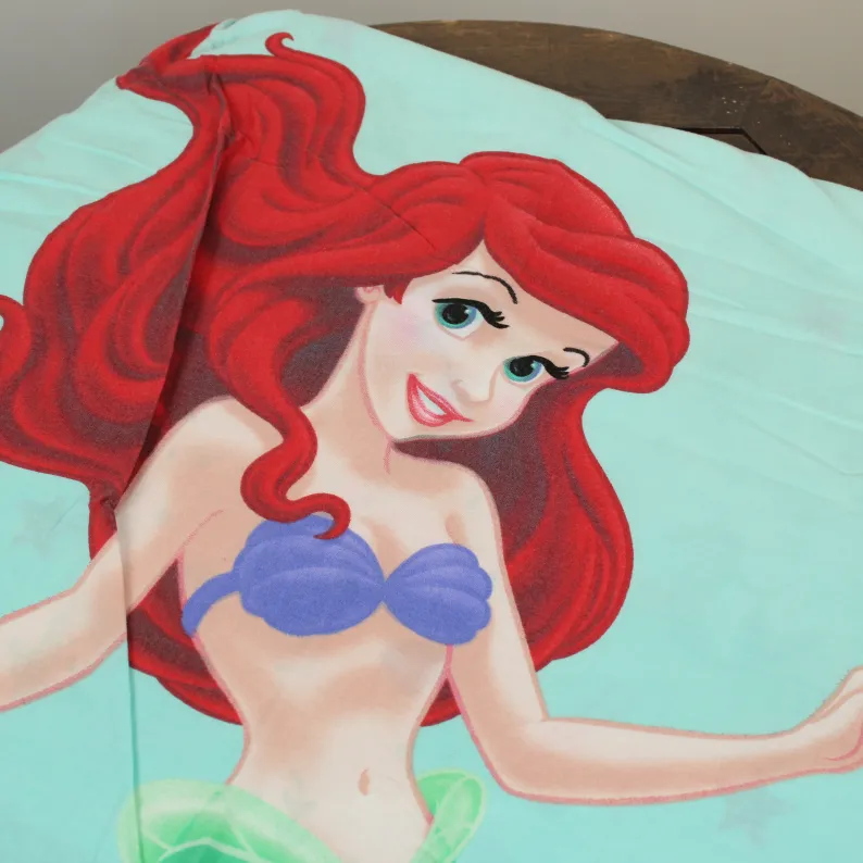 130*190 シーツ解体生地  アリエル 大柄 ミントグリーン