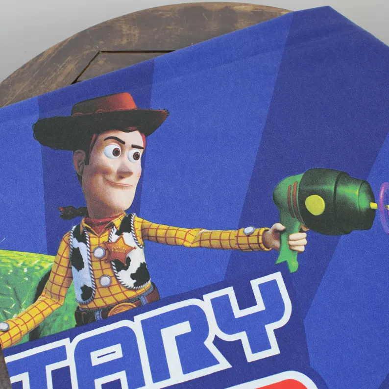 135*180 シーツ解体生地 トイ・ストーリー プラネタリー・ラウンドアップ