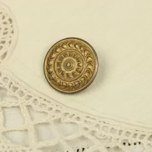 1個 26mm 円盤 幾何学模様 金