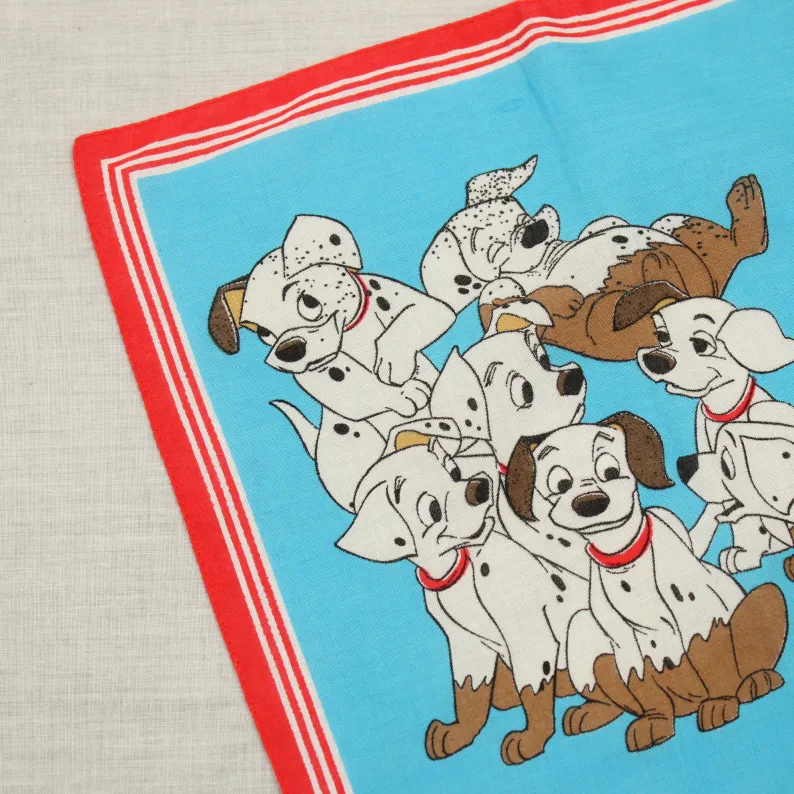 101匹わんちゃんのハンカチ どろんこ