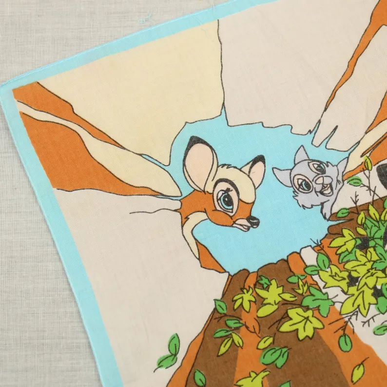 バンビのハンカチ フラワー