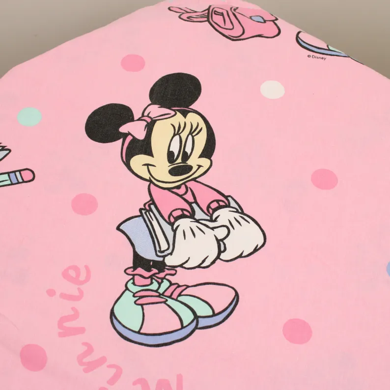 135*85 シーツ解体生地  スクールミニー 中柄A