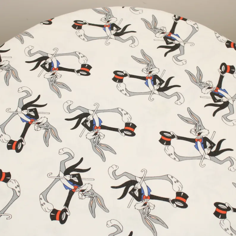 120*90 シーツ解体生地 バックス・バニー シルクハット