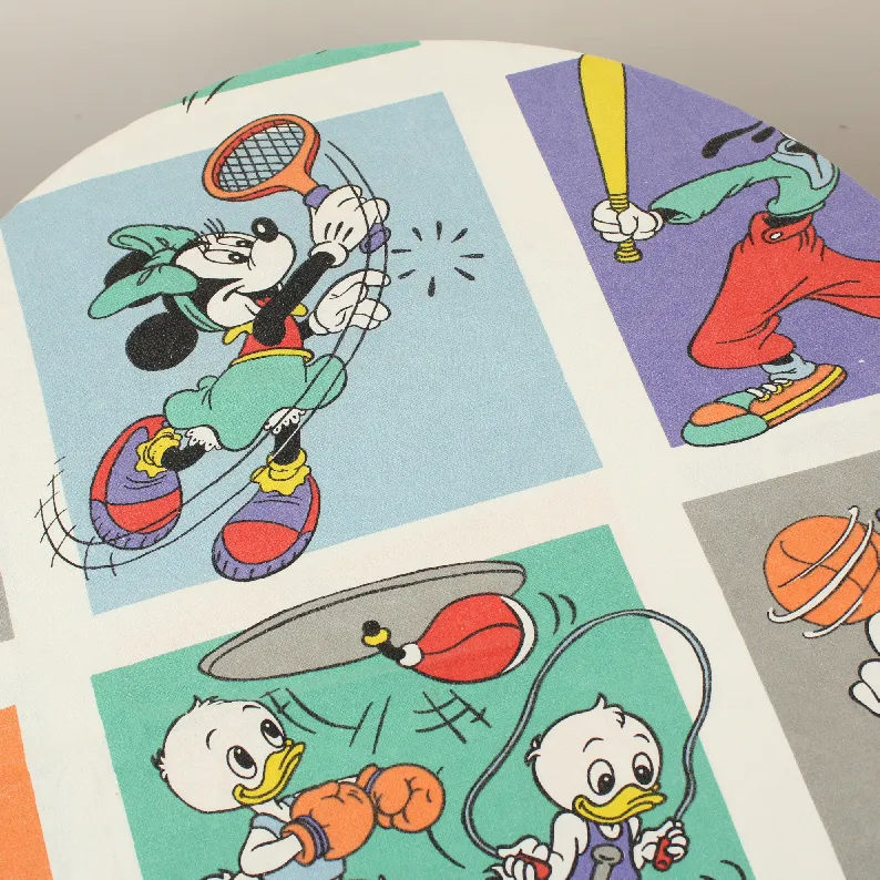 150*80 シーツ解体生地  ミッキー＆フレンズ スポーツ パネル