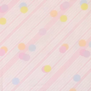 65*55 ポップ かわいい パステル ドット ストライプ