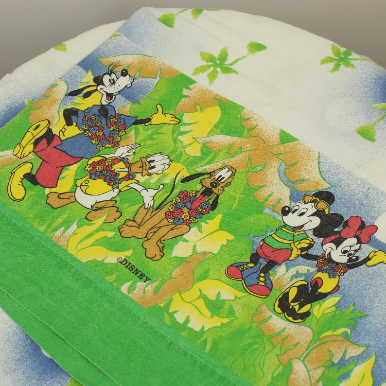 フラット ミッキー ミニー グーフィー アロハ 夏