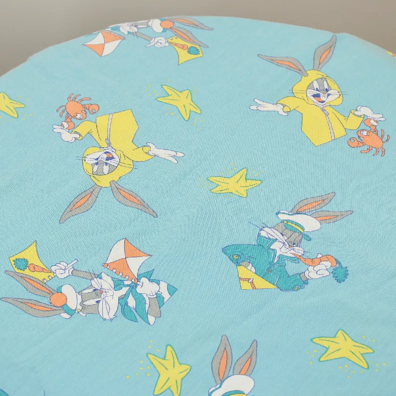 105*90 シーツ解体生地 バックス・バニー 水兵さん カニ