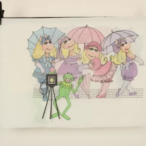 ピロー ミスピギー アンブレラ カーミット