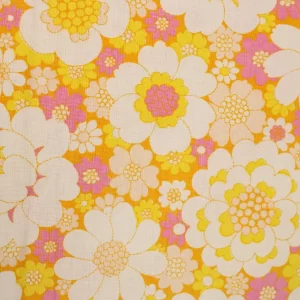 50*65 かわいい シック 花 オレンジ ピンク