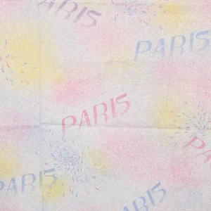 85*70 レトロ 花火 PARIS グラデーション パステル