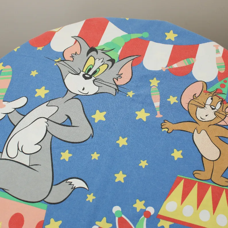 140*105 シーツ解体生地 トム＆ジェリー サーカス