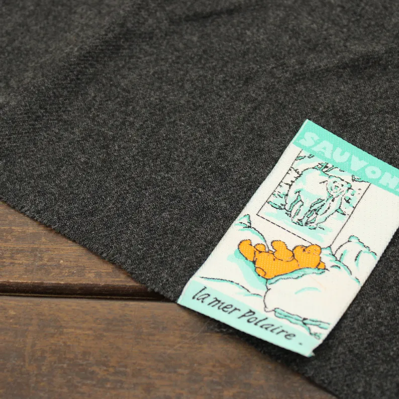 刺繍タグ la mer Polaire グリーン