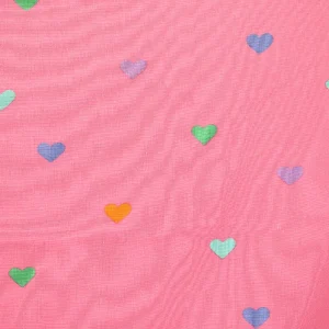 70*80 かわいい カラフルなハート ピンク