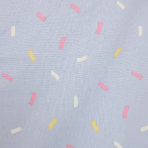 60*80 かわいい ポップ パターン ブルー パステル