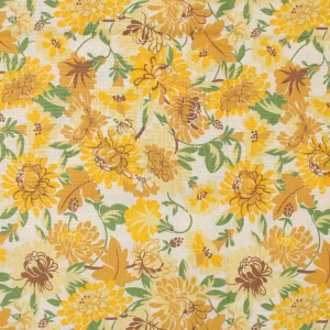 50*70 明るい 花 イエロー グリーン ダリア 夏