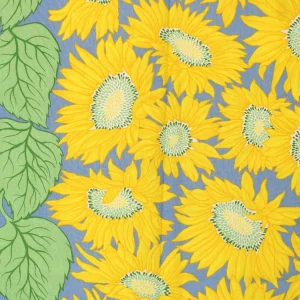 75*60 大きなヒマワリ 葉 絵画