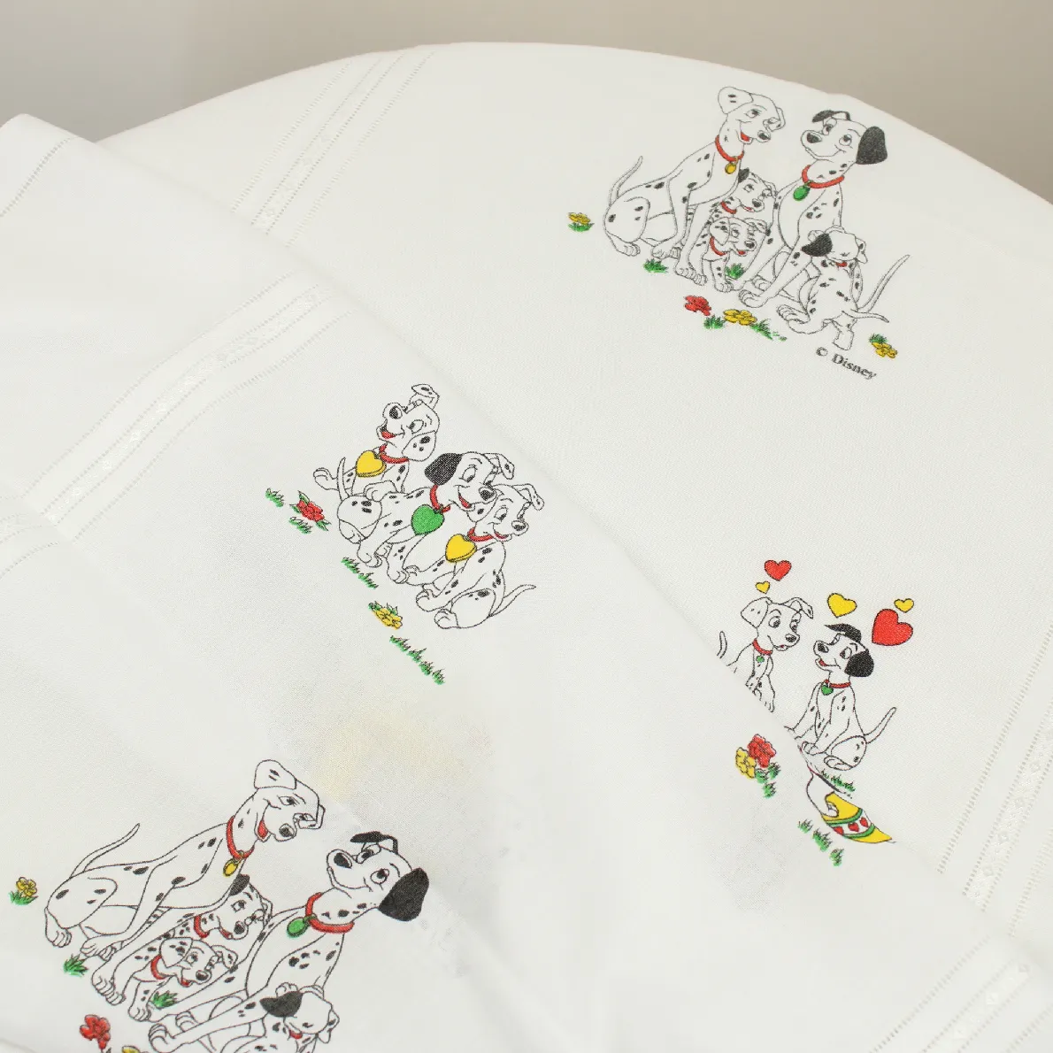 カーテン 101匹わんちゃん ハート