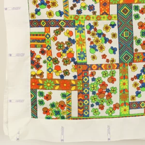 テーブルクロス カラフル 果物 花 ポップ パターン