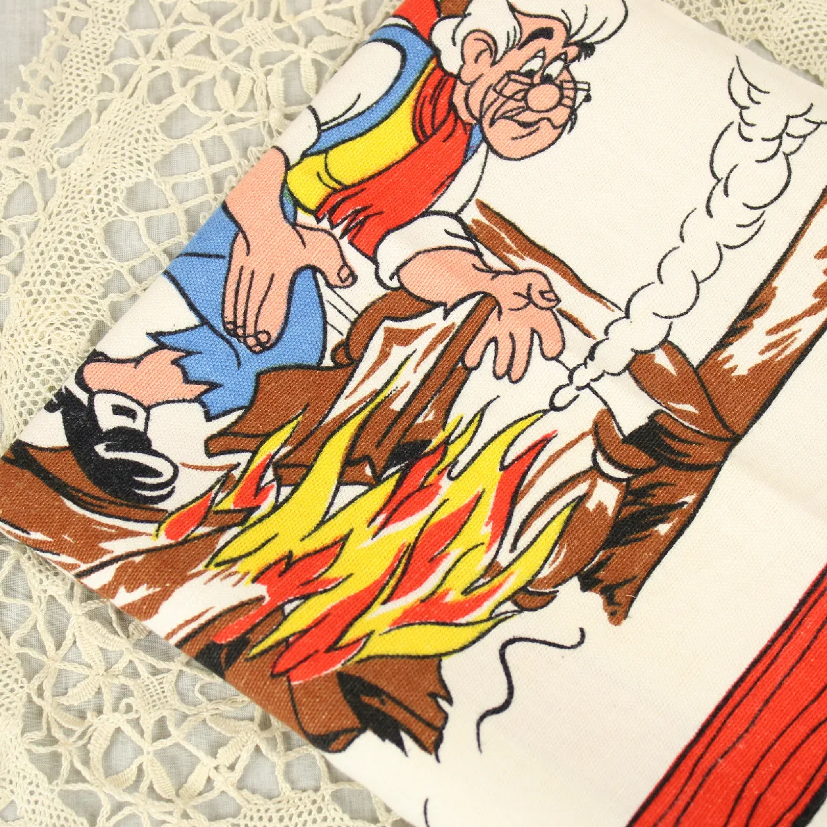 キッチンクロス ゼペットじいさん イタリアリネン