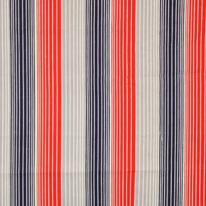 40*65 レトロ ストライプ 赤 ネイビー グレー
