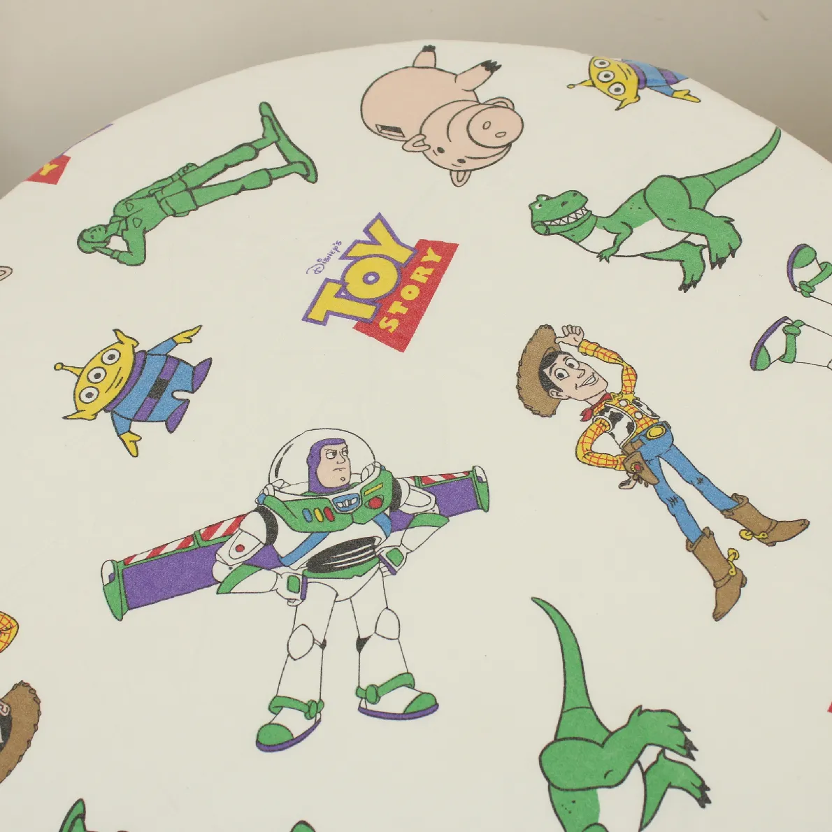 ボックスシーツ トイ・ストーリー 白 ロゴ