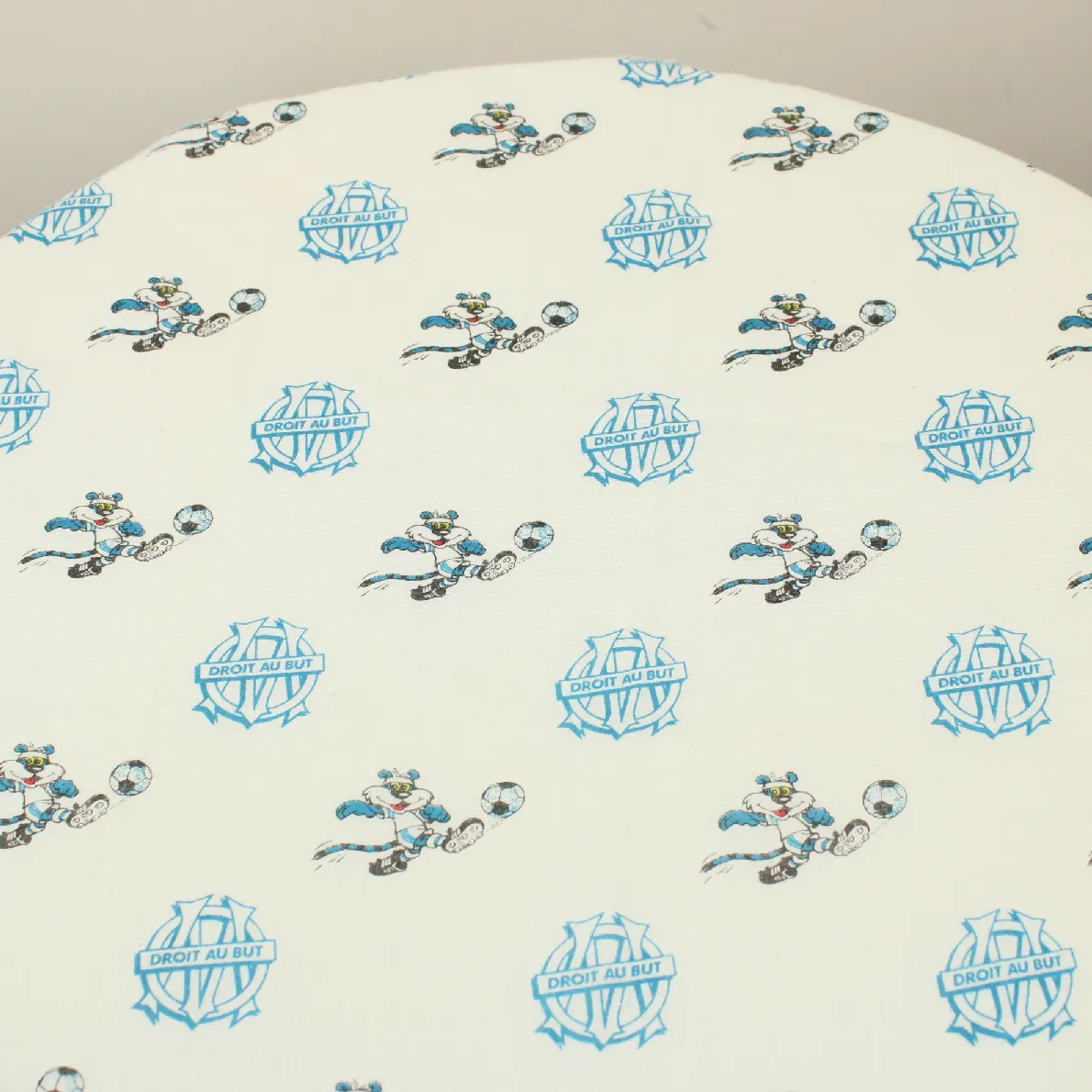 60*85 シーツ解体生地  O.M. Droit au But フランスサッカー マルセイユ