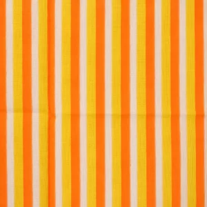 90*55 レトロ ストライプ オレンジ イエロー
