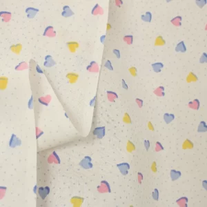 95*55 小さなハート ドット パステル