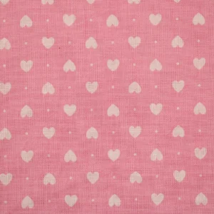 55*65 かわいい シンプル ハート ドット ピンク