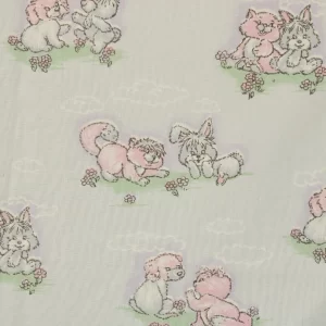 55*35 ベビー パステル ウサギ ネコ イヌ ファンシー