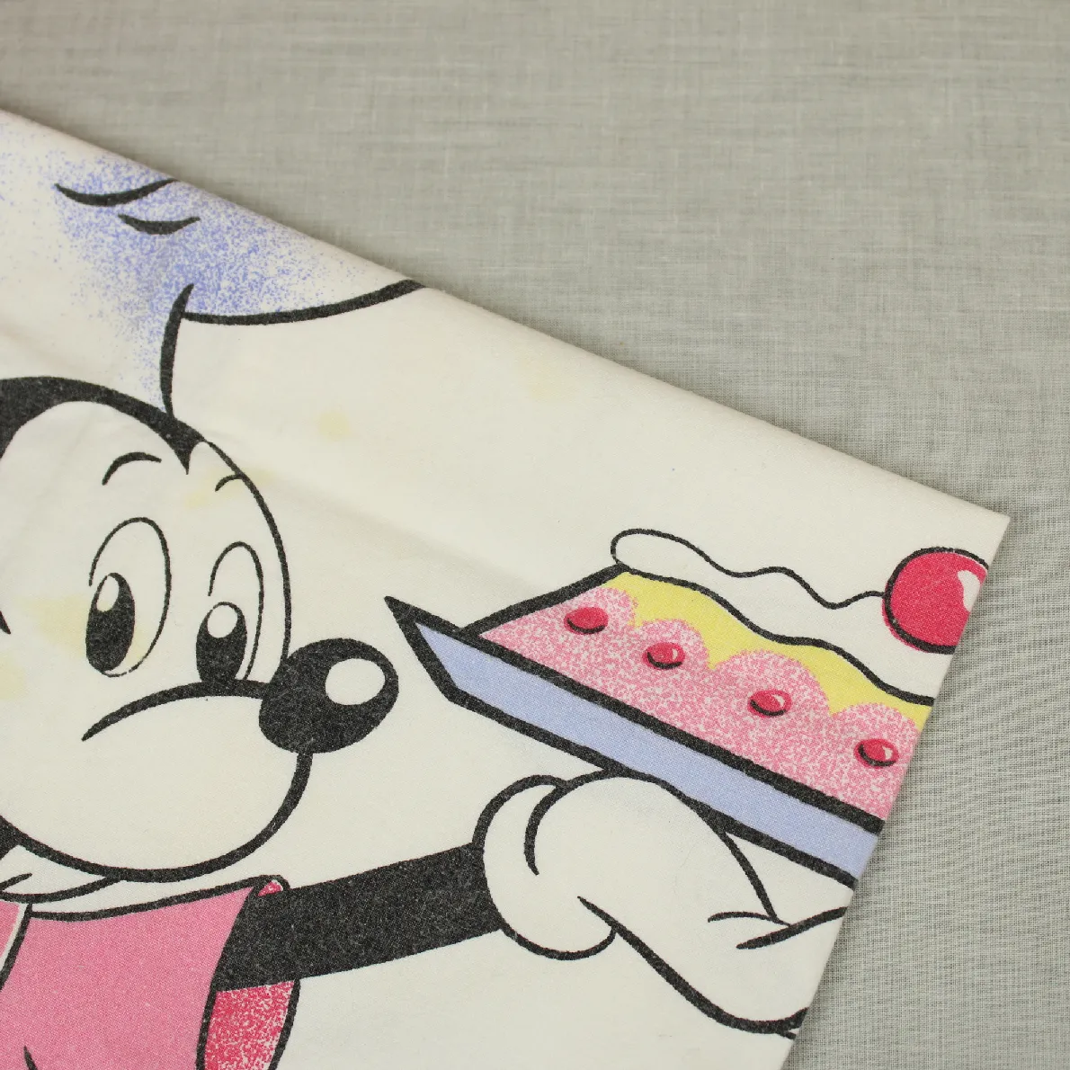 汚れあり キッチンクロス ミッキー コックさん デザート