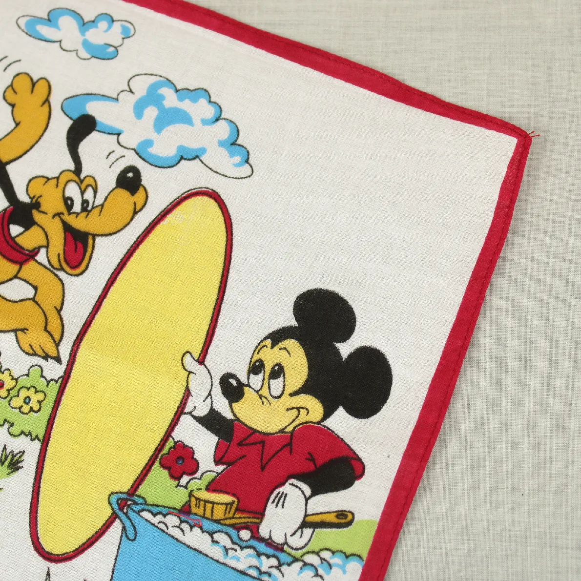 ミッキー＆プルートのハンカチ お風呂