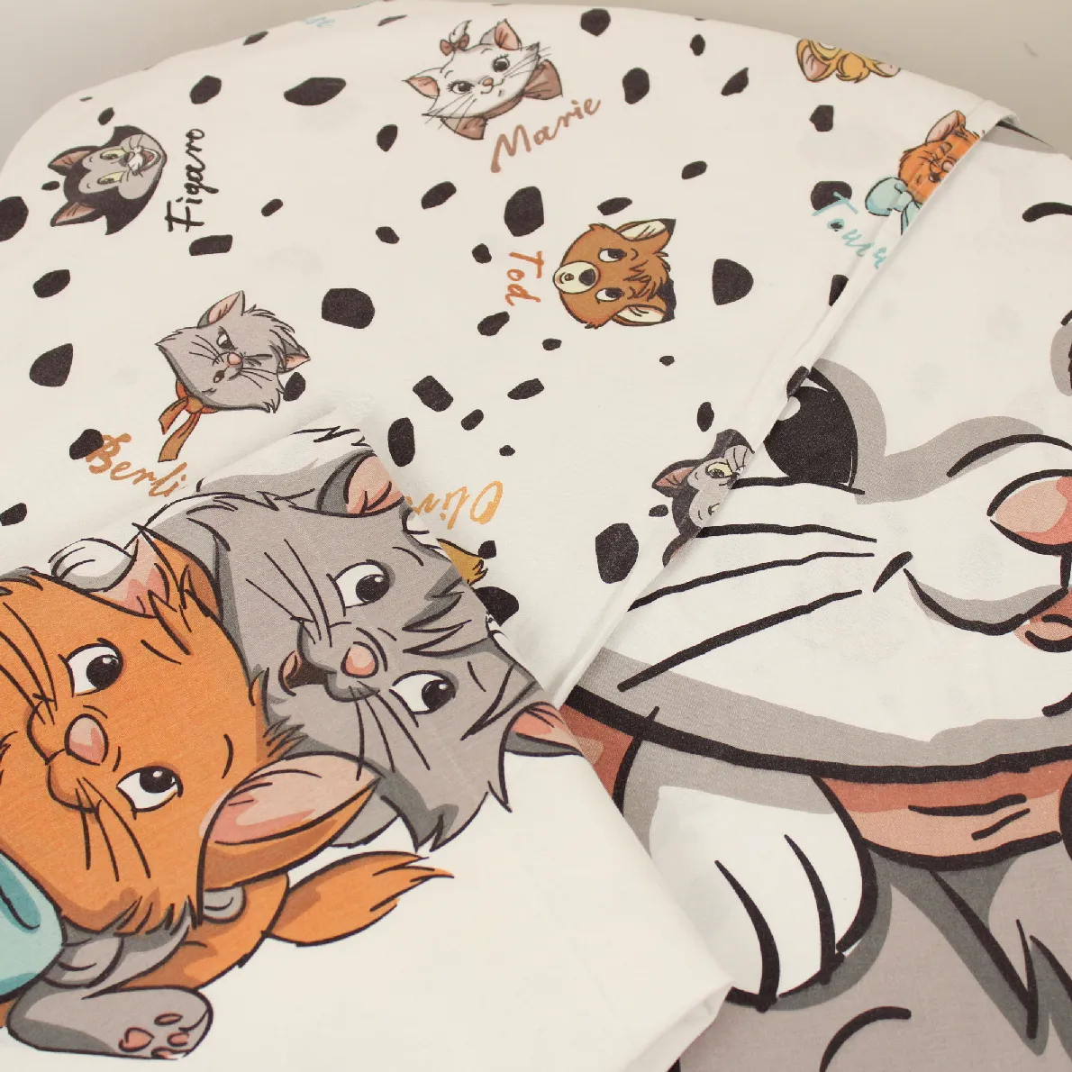 布団カバー＆ピロー ねこキャラ おしゃれキャット フィガロ オリバー