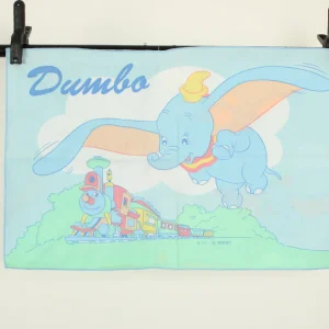 ピロー ダンボ 機関車 水色