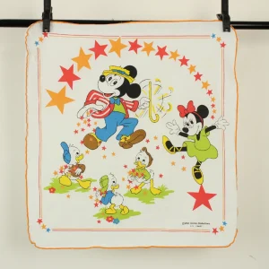 ピロー ミッキー＆フレンズ 星 オレンジ