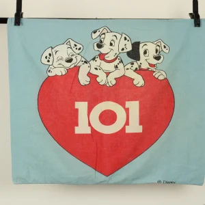 ピロー 101匹わんちゃん ハート 赤