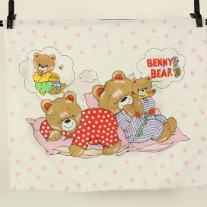 ピローカバー かわいい クマ ピンク Benny Bear